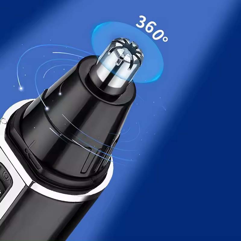 Professional rechargeable USB four-in-one nasal hair trimmer and eyebrow lifter IPX6 waterproof portable and easy to use