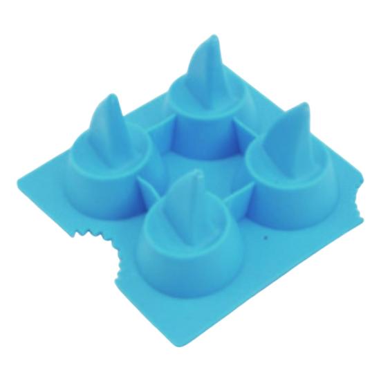 Ghost Shark Ice Tray Silicone Ice Cube Mold 3D Funny Shape Chocolate Fondant DIY Bar Party Drink Accessories Candle Candy Making Kit