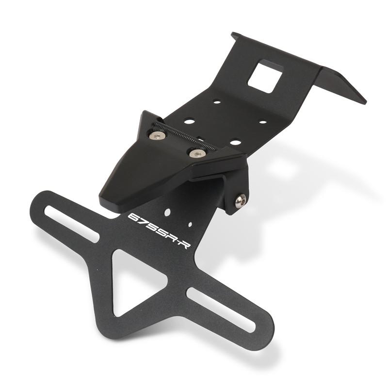 Motorcycle License Plate Holder Fit For 675SR 675NK 675 SR 675SR R Rear Short Tail Stock Light Tailstock Holder Bracket Kit