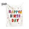 Banquet Decoration Cloth Baby Birthday Backdrop, Greenery Forest Banner for Boy Girl, Background 100 Day Celebration Party Decorations, Photo