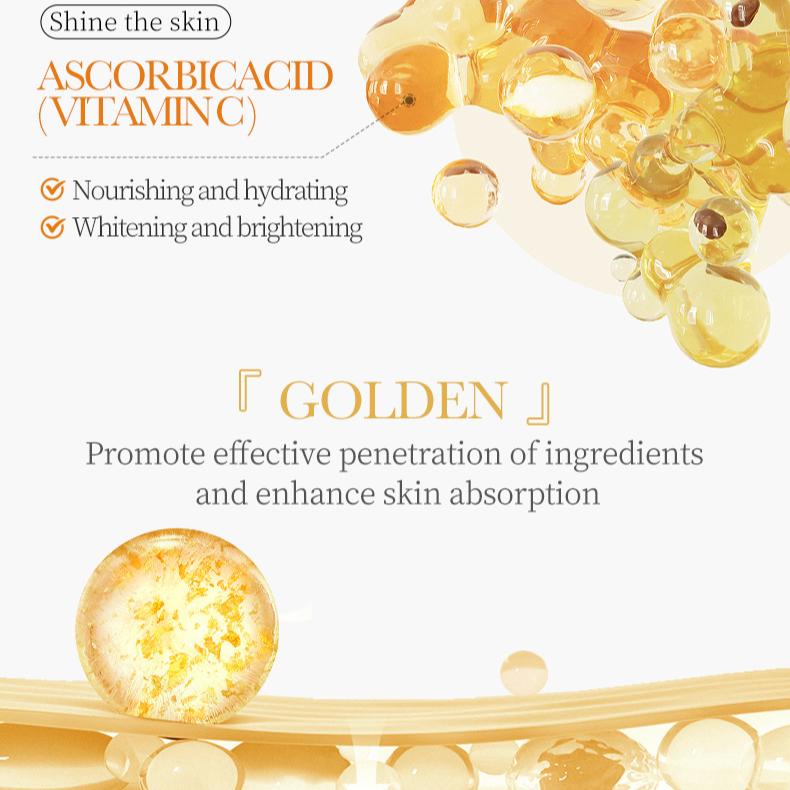 Maske Hyaluronsäure Ampulle VC Essenz Maske Gesichtsmaske Feuchtigkeitsspendend Feuchtigkeitsspendend Feuchtigkeitsspendende Maske