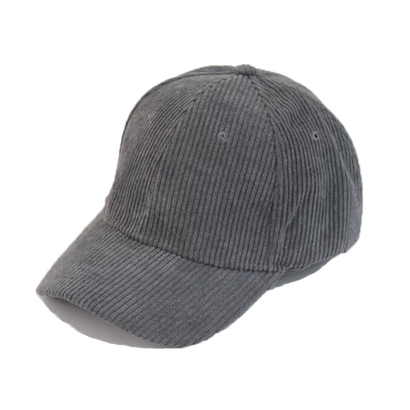 Spring Autumn Corduroy Baseball Cap Men Women S Adjustable Snapback Hip-Hop Hat Outdoor Adjustable Sun Hat Unisex Vintage Trucker Cap Gorra