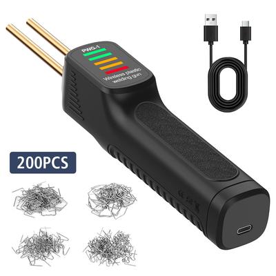 Kunststof Laspistool Reparatiegereedschap 2600mAh Batterij Auto Bumper Reparatie Lasmachine USB Oplaadbare Hete Nietmachine Draadloos Kunststof Lasapparaat Handheld