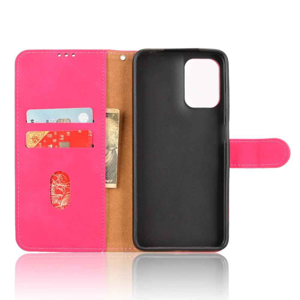 For Motorola Moto G05 4G/E15 4G Leather Case Skin Feel Anti Drop Wallet Flip Phone Cover