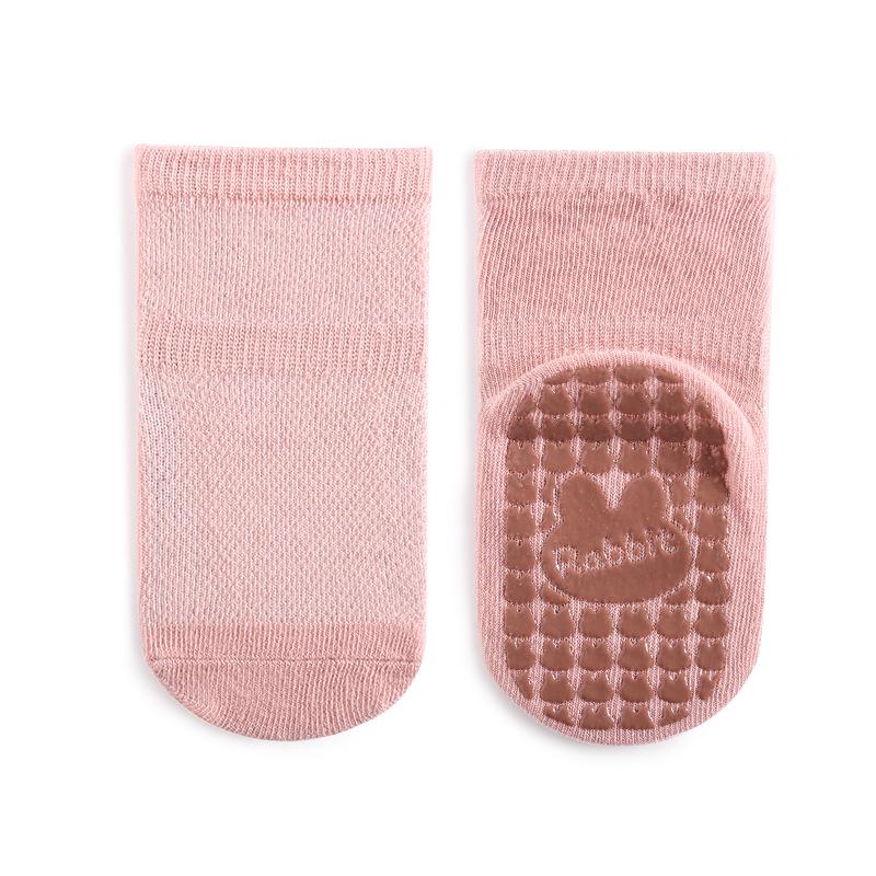 Bawełniane skarpetki antypoślizgowe dla niemowląt i małych dzieci - styl wiosenno-jesienny