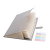 Accordion Folder A4 with 12 Compartments Folders with Macaron Color Labels Portable File Organization Suitable for School Use