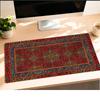 Persian Rug Carpet Red Mousepad Speed Office Desk Accessories Gaming Mats Mouse Carpet Mouse Mat Desk Pad Set Up Computer