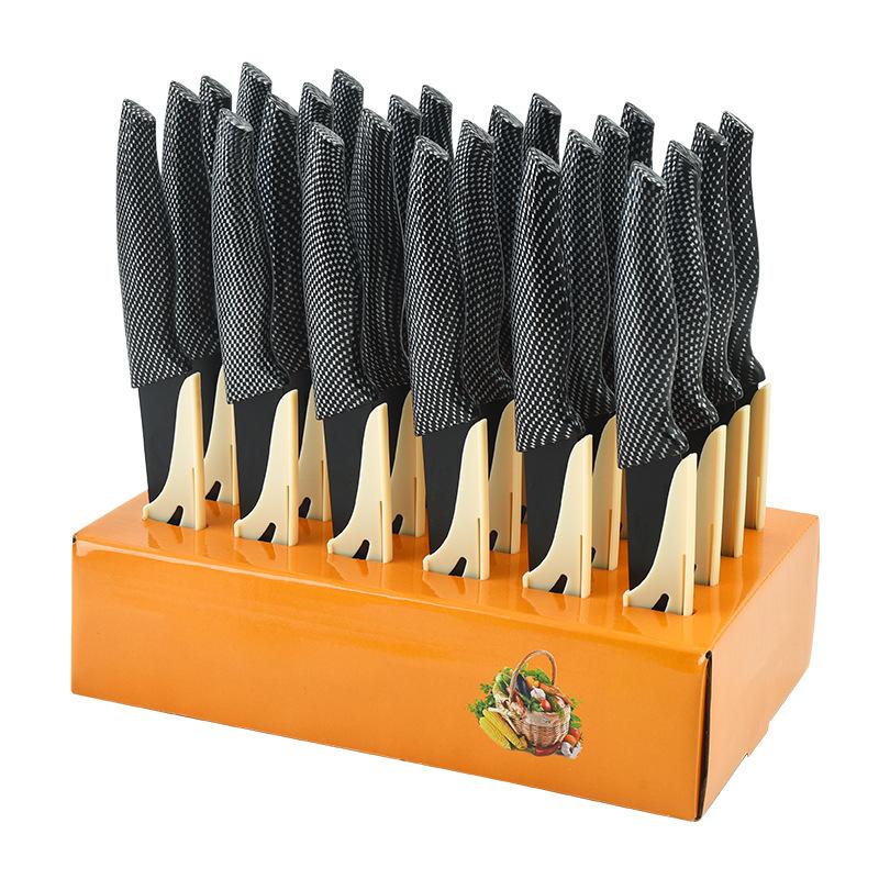 TIHUAT Nátěrová barva na nůž na ovoce, kuchyňské potřeby na potah rybinovité mřížky na kuchyňské nože