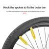 Bicycle Tire Lever Tyre Spoon Ergonomic Design Rounded Edge Burr-Free Reliable