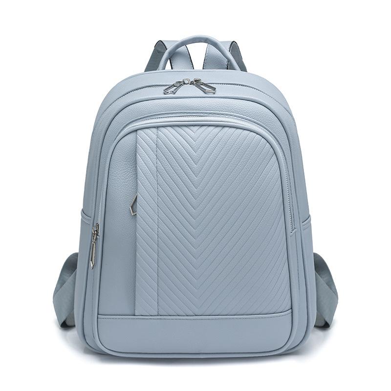 Stilvoller gesteppter Rucksack für Damen Modisches Design mit mehreren Taschen und verstellbaren Trägern