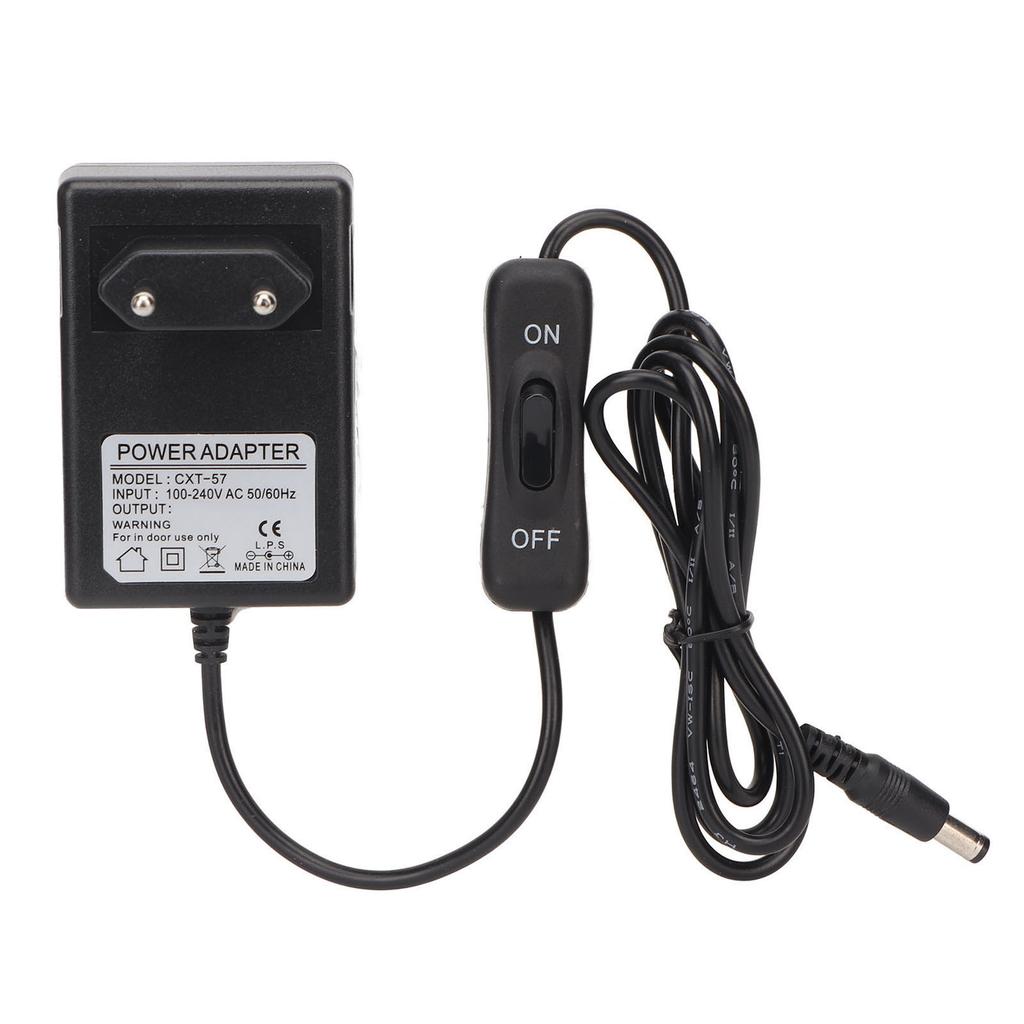 7.5V 2.5A Power Supply Plastic Metal Black Compact Portable Voltage Transformer Adapter for 10cm Foam Cutting Pen EU