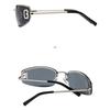 Women's sunglasses, men's and women's fashion frameless sunglasses