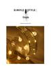 LED Bubble Ball String Lights - Transparent Crystal Round Balls for Christmas Tree and Festival Decor