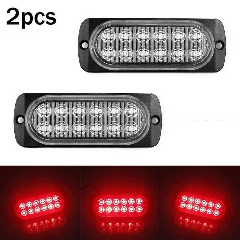 

2pcs LED Urgent Light 333mA 36W Accessories Fog Lamp