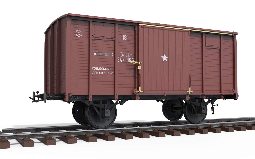 Miniart Scale NTV Type Freight Car Plastic Model 35288 1/35 18-Ton