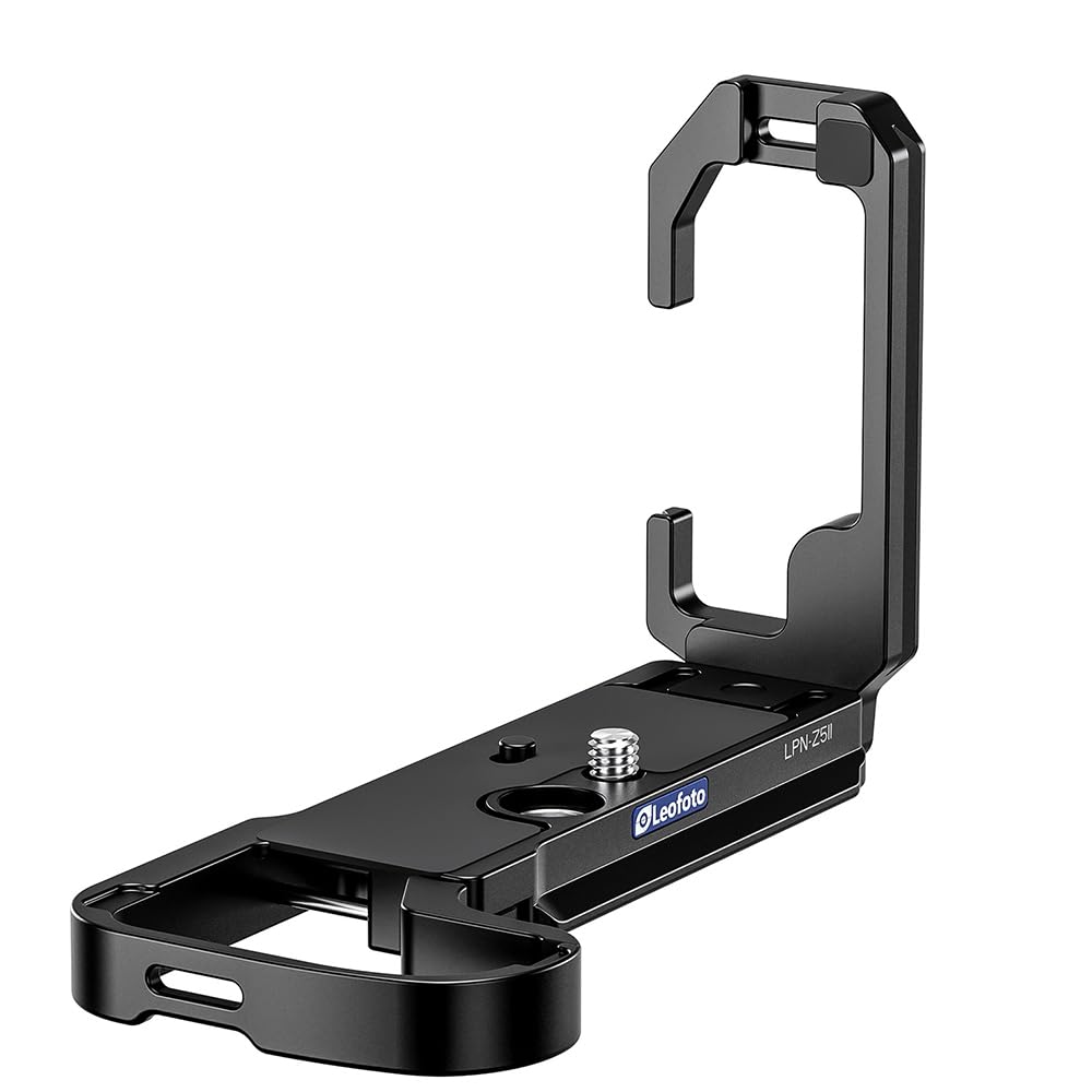 Leofoto Plate for Nikon Machined from Quick Release Compatible LPN-Z5II L-Shaped Z5II, Arca-Swiss Compatible, 6061-T6 Aluminum,