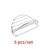 304 Stainless Steel Pancake Stand Mexican Corn Chicken Burrito fry basket pancake Taco Holder rack Stand V Shape Taco Holder