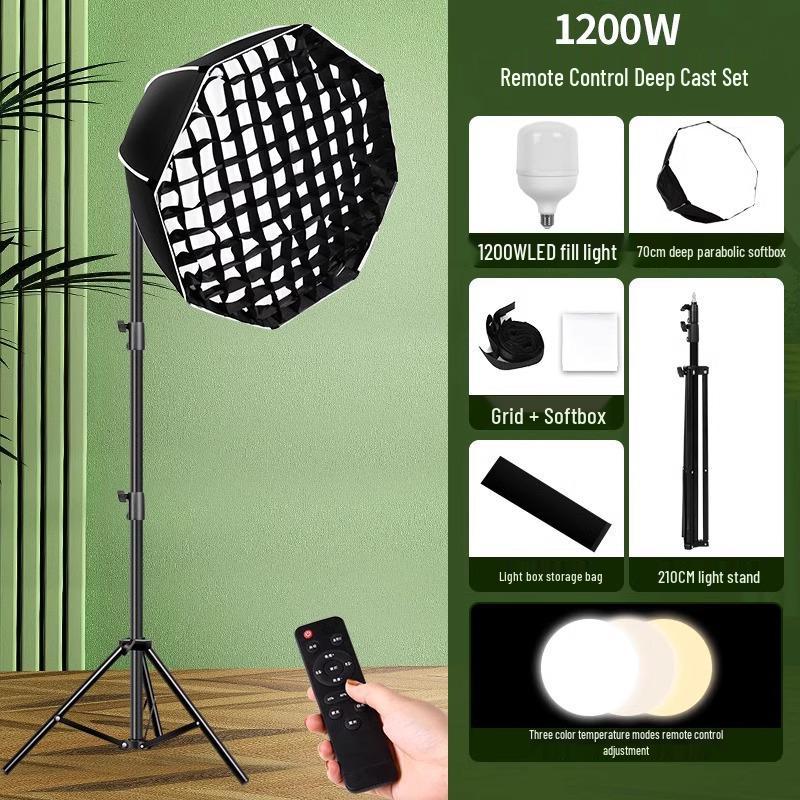 5070 Softbox Lighting Kit for Photography & Video Broadcasting: Indoor Portrait & Clothing Shooting