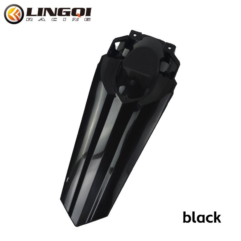 LYNNCHI Motorcycle T4 Rear Fender Mudguard Cover Plastic Tail Mud Guard Covers For KAYO T 4 Off Road Pit Dirt Bike Accessories чёрный