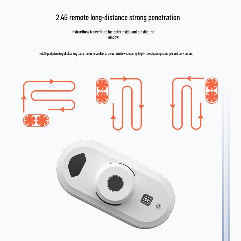 Smart Window Cleaning Robot: Fully Automatic, Remote-Controlled, Ideal for High-Rise Glass Cleaning