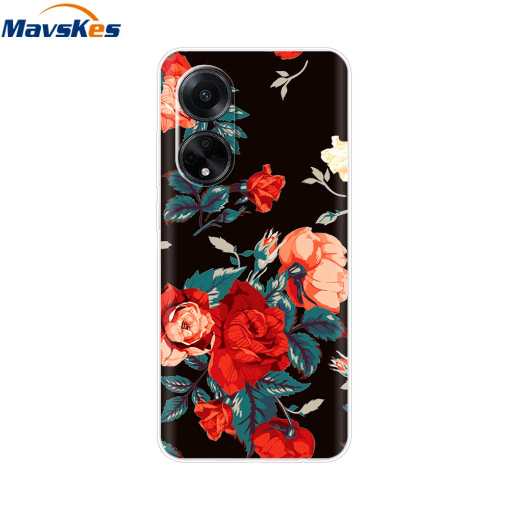 Phone Case For OPPO A98 5G Case CPH2529 Bumper Cute Cartoon Soft Silicone Back Cover for Oppo A98 5G A 98 OPPOa98 Fundas Coque