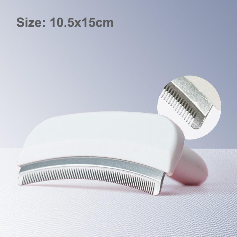 Ergonomic Slicker Pet Brush Effective Dematting Detangling Rake Grooming Tool for Dogs Cats Puppy Kitten A1