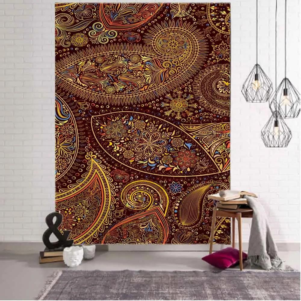 Owl Art Tapestry Psychedelic Animal Print Wall Hanging Aesthetics Room Living  Bedroom Background