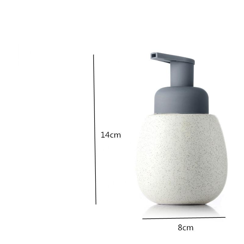 

Керамика Антибактериальный флакон для дезинфицирующего средства для рук Флакон для лосьона для ванной Шампунь Гель для душа Сменный контейнер Аксессуары для ванной