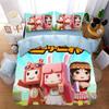 Game Mini World Duvet Cover Pillowcase Bedding Set Adult Boy Girl Bedroom Decoration Children Single Double Large Size