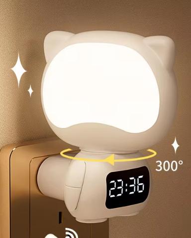 Remote-Controlled Eye-Protecting ABS Material Night Light Plug-In/Rechargeable Desk Lamp Customized Logo for Babies Nursing