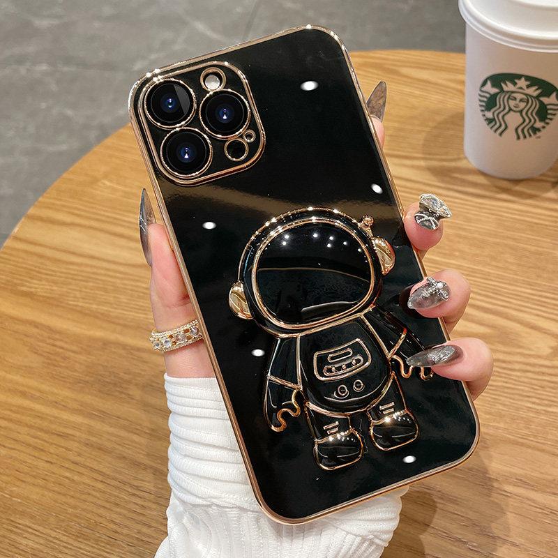 Pro Samsung Galaxy A53 A52S A52 A51 A73 A13 A72 A71 A33 A32 A12 A22 A 53 73 52S 52 13 Pouzdro Luxusní držák Astronaut Kryt na tel.