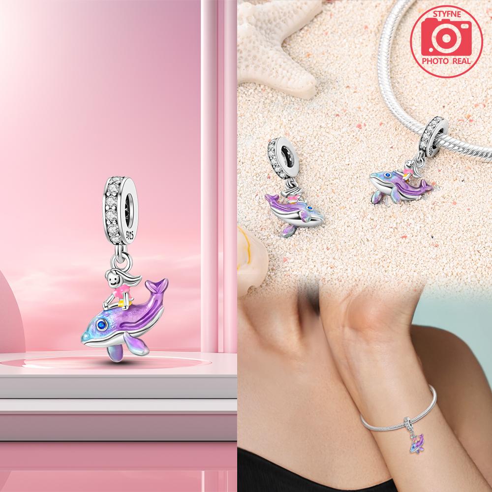 Copper Charms Starfish Crab Pearl Pendant For Dangle Pendant Bead Jewelry Beads  New Gifts For Women