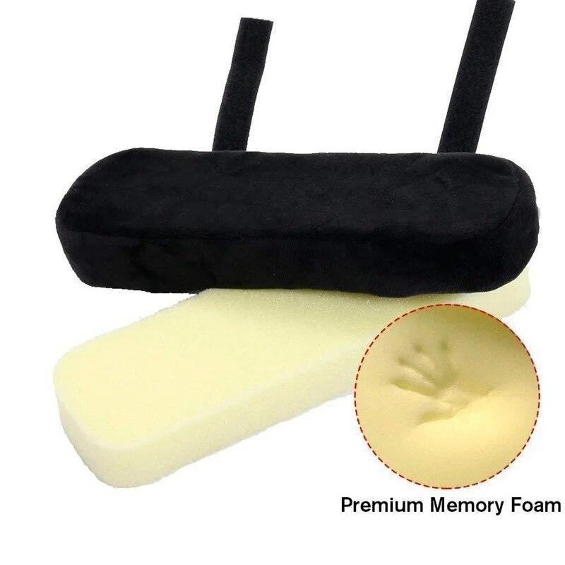 1Pcs Car Seat Armrest Pad Memory Foam Armrest Pads Home Office Game Chair Soft Elbow Cushion Pillow Arm Rest Mat Sponge