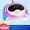 168W Quick-Dry Dual Light UV LED Nail Lamp Dryer