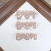 Hand-woven Armored Tea Tale Pure Desire High-end French Cat Eye Aurora Camellia Manicure Patch