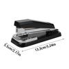 1PCS Rotatable Desktop Staples, Multifunctional Labor-Saving Stapler for Booklet Pricing List, School Students Office Supplies