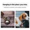 Echtes Leder AirTag Hülle Schlüsselanhänger Locator Tracker Anti-verloren Schlüsselanhänger Halter Abdeckung Für Apple AirTag Zubehör Smart Finder Hüllen