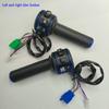 Electric Scooter Right and Left Handle Accelerator,Combination Switch Assembly Reverse,3 Speed,turning,horn Button Repair Part