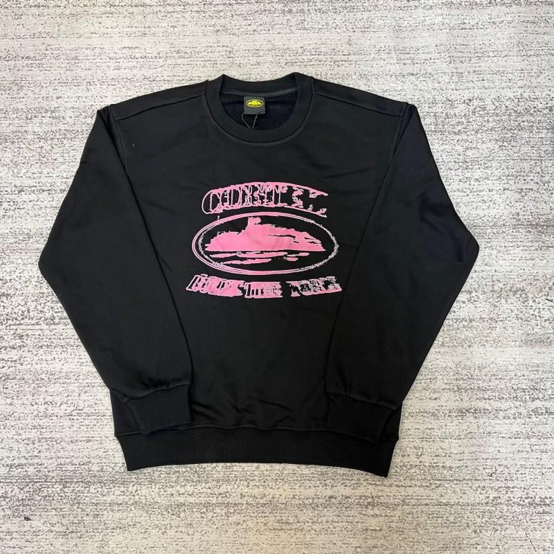 26 American Streetwear Graphic Print Crewneck Sweatshirt Loose Fit Teens