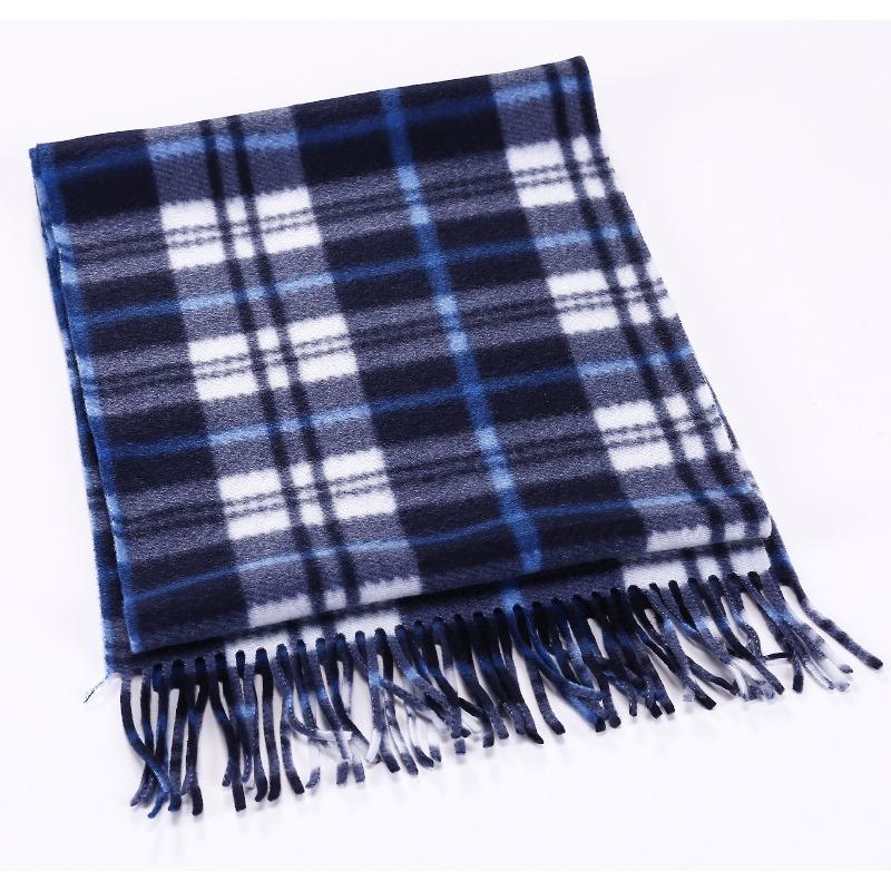 Niche Solid Color Imitation Cashmere Scarf Japanese And Korean Women'S Simple Light Luxury Temperament Scarf Shawl Can Be Printed Logo