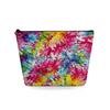 Women Color Texture Print Cosmetic Bag Toiletries Organize Travel Storage Case 6776
