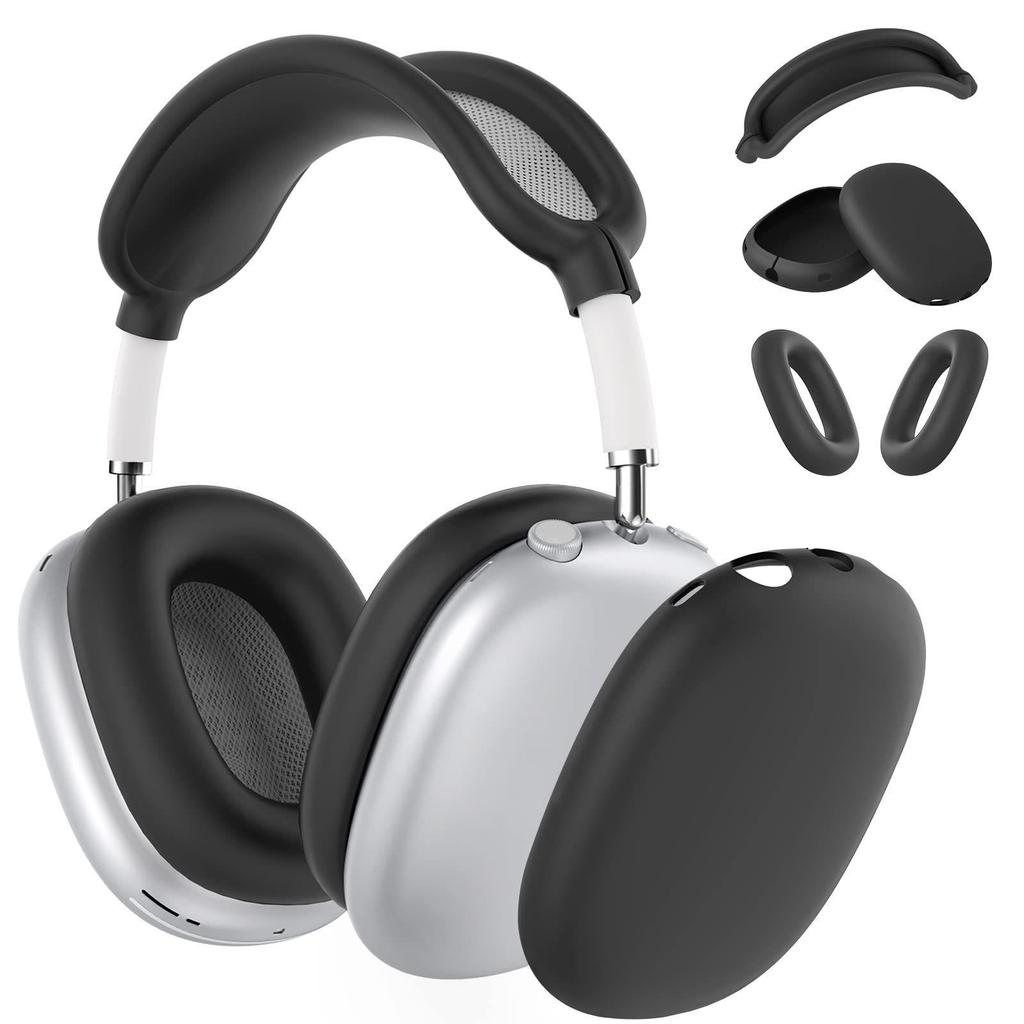 Kompatible Apple AirPods Max TPU Schutzhülle - Over-Ear Silikon Kopfhörerhülle