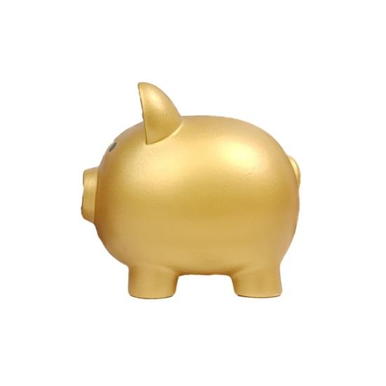 Cartoon Pig Vinyl Piggy Bank, Shatterproof Coin Cash Storage Container, Children Money Saving Box Decoration, Girls for Boys Girls