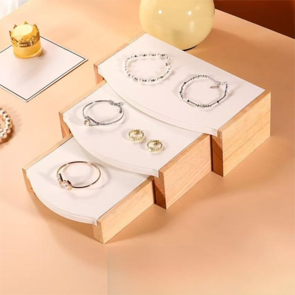 

3Pc/Set Multi-purpose Jewelry Display Organizer Fashion Bracelet Rings Earrings Rack Living Room белый