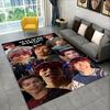 Fashion Malachi Barton Star Non-Slip Area Rug for Living Room,Bedroom,Playroom,Soft Carpet Floor Mat Home Decor Rug Kids Room