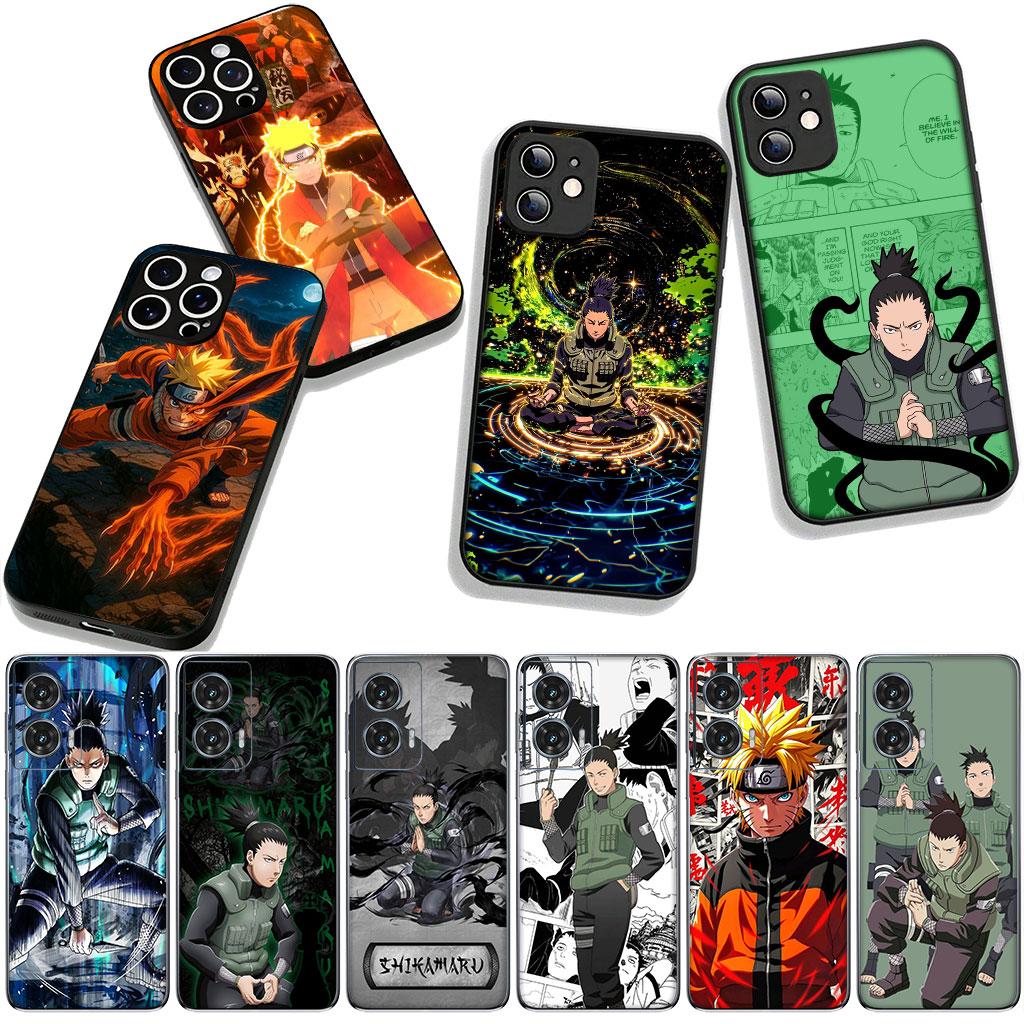 Cover for Apple iPhone 16 15 14 Plus 13 12 Mini 17 Pro Max + ProMax 16E Air 16+ 15+ Phone Case Anime Nara Shikamaru Narutos