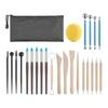 19/25/29Pcs Soft Clay Clay Sculpting Tools Kit DIY Art Pottery Tools  for Beginners