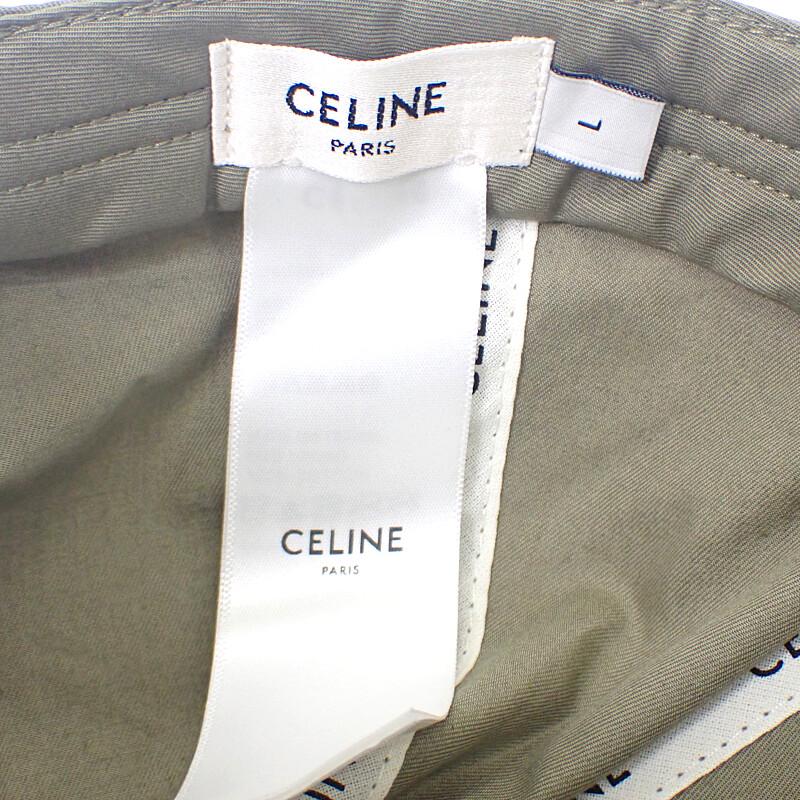 CELINE 2AUT6969P.02KL L cap khaki cotton Women