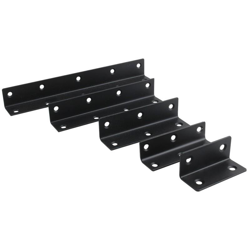 Stainless Steel L-Shape Corner Bracket Shelf Support Cabinet Furniture Assembly Heavy Duty