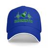 Badminton Heartbeat Baseball Cap Sandwich Brim Adjustable Casual Sports Hat Lightweight Daily Commute Gift For Men Women